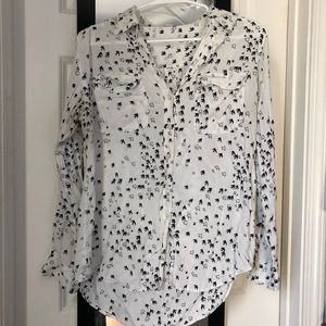 Beautiful bird button down